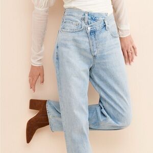 Agolde cross waist Jeans